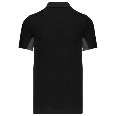 Polo piqué manches courtes bicolore homme – Image 9