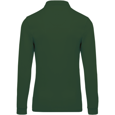 Polo piqué manches longues homme – Image 10