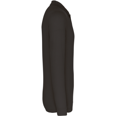 Polo piqué manches longues homme – Image 9