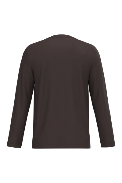 T-shirt col V manches longues – Image 11