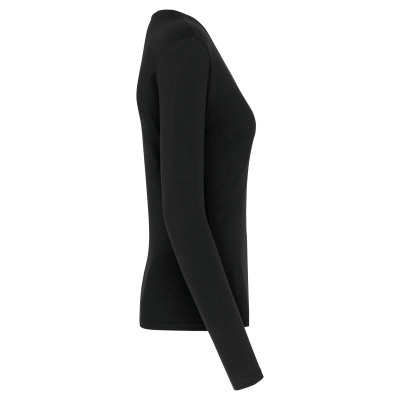 T-shirt col V manches longues femme – Image 10