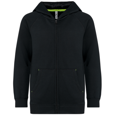 Veste zippée à capuche enfant