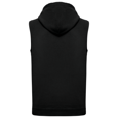 Sweat-shirt à capuche sans manches unisexe – Image 6