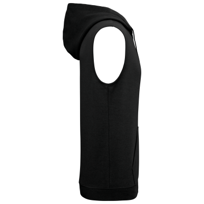 Sweat-shirt à capuche sans manches unisexe – Image 7