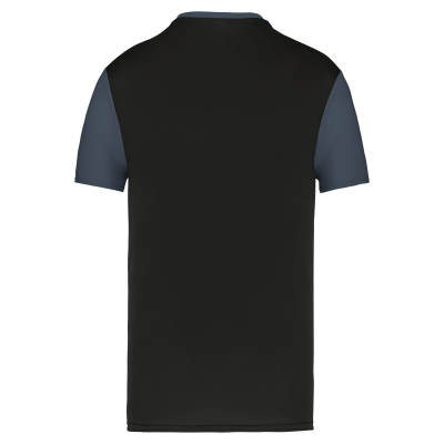 Maillot manches courtes bicolore unisexe – Image 8