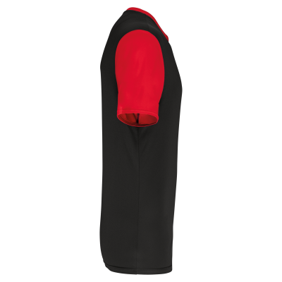 Maillot manches courtes bicolore unisexe – Image 11
