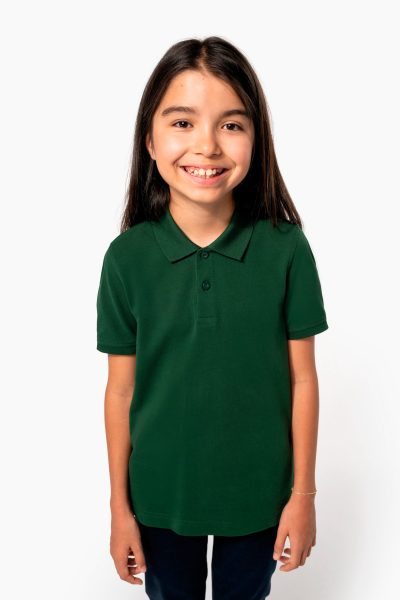 Polo piqué Bio180 enfant – Image 2