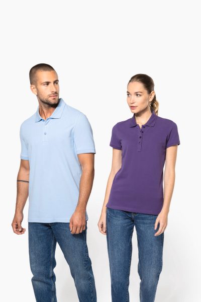 Polo piqué manches courtes femme – Image 7