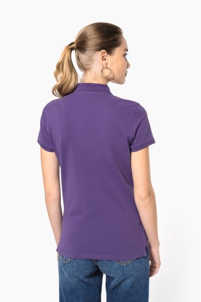 Polo piqué manches courtes femme – Image 2