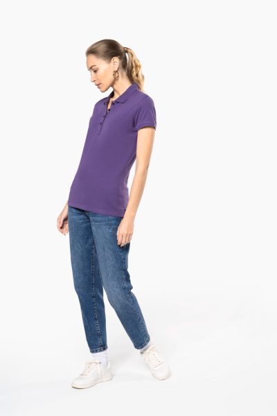Polo piqué manches courtes femme – Image 6