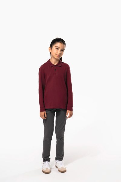 Polo manches longues enfant – Image 10