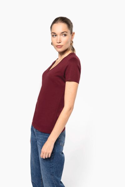 T-shirt BIO150 IC col V femme – Image 5