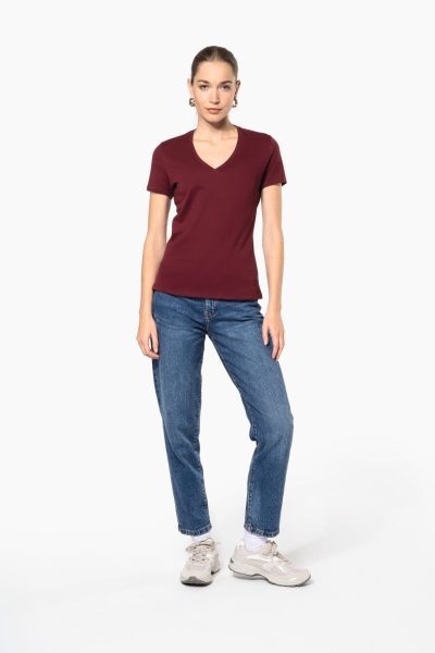 T-shirt BIO150 IC col V femme – Image 6