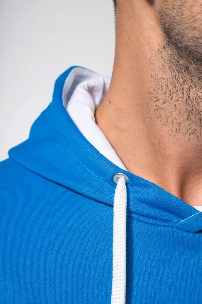 Sweat-shirt capuche contrastée homme – Image 5