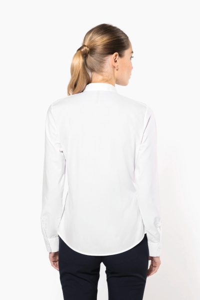 Chemise col mao manches longues femme – Image 11