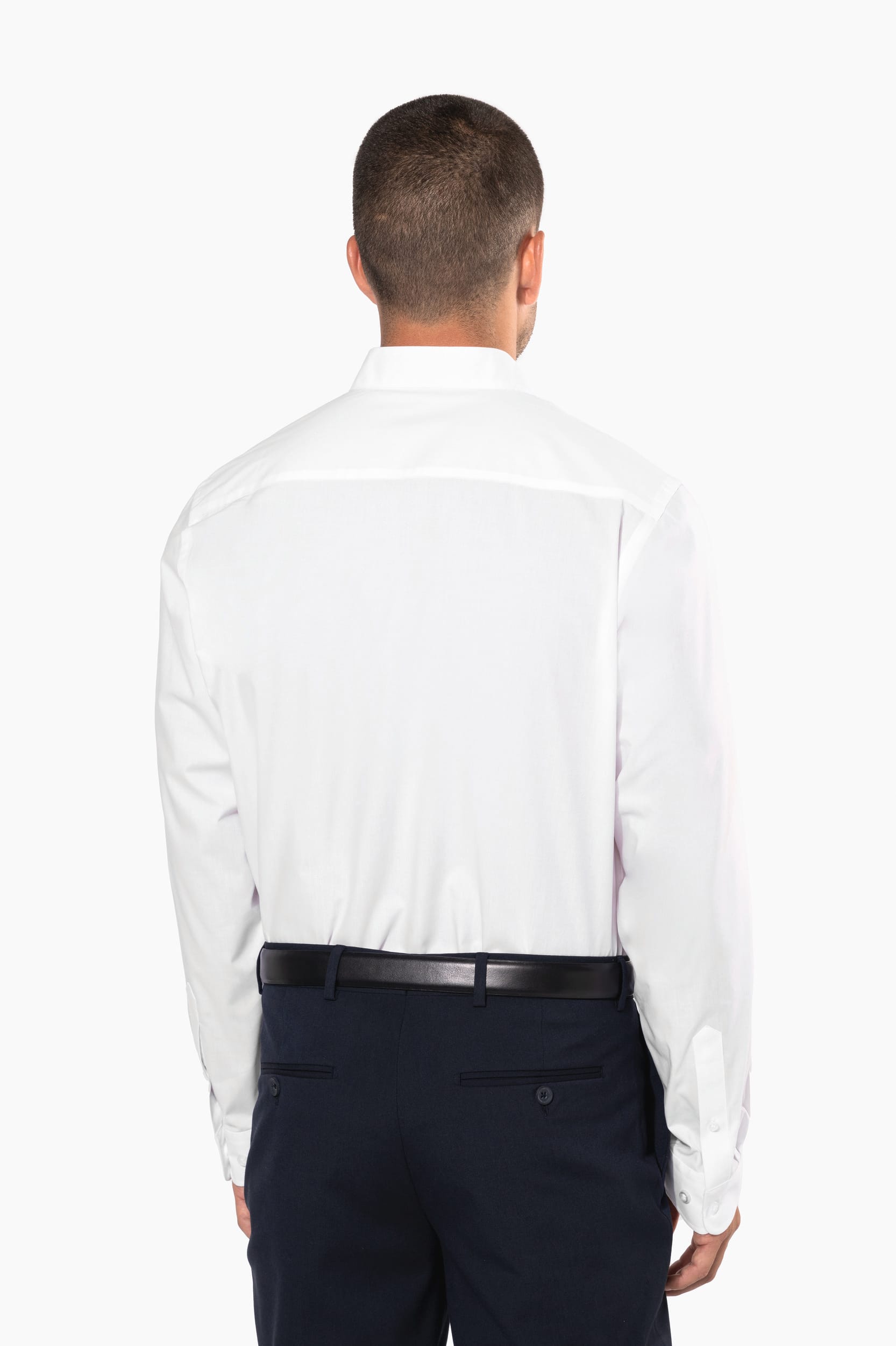 Chemise col mao manches longues – Image 11