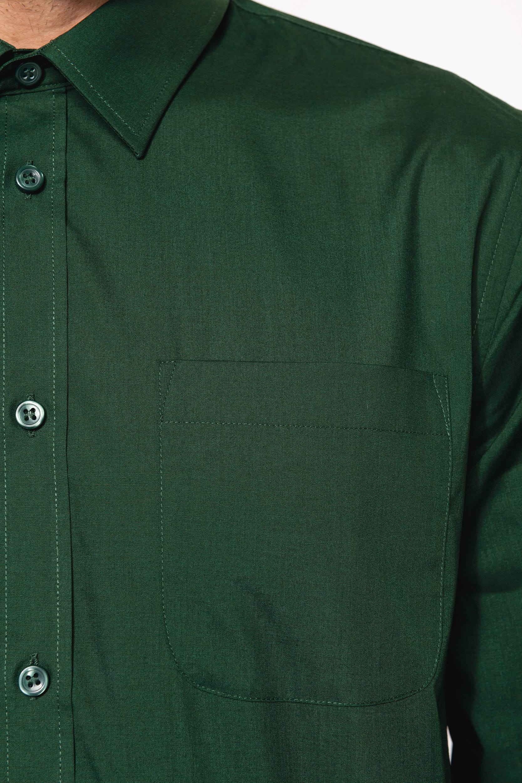Chemise popeline polycoton entretien facile homme – Image 9
