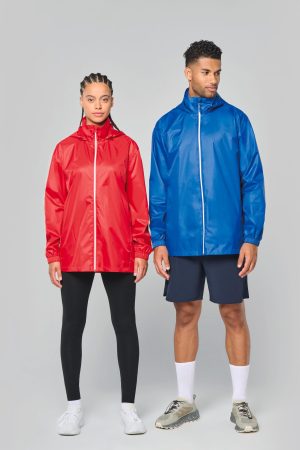 Veste de pluie unisexe