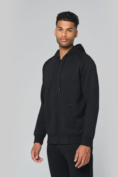 Veste zippée à capuche unisexe – Image 2