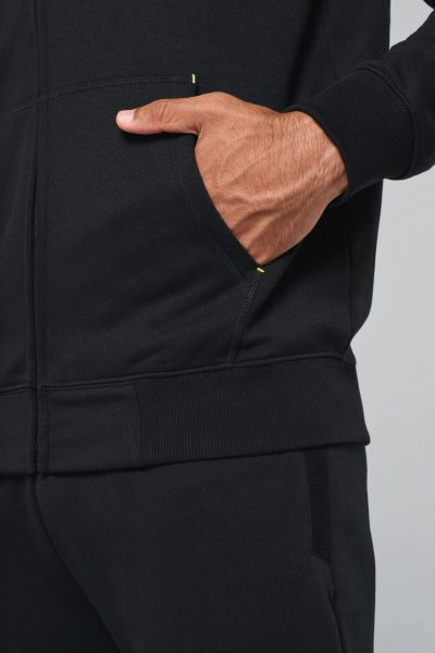 Veste zippée à capuche unisexe – Image 9