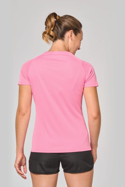 T-shirt de sport à col rond recyclé femme – Image 2