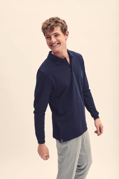 Polo manches longues Premium (63-310-0) – Image 2