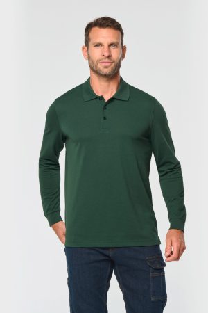Polo manches longues homme