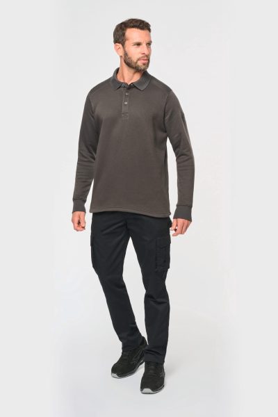 Sweat-shirt col polo homme – Image 5