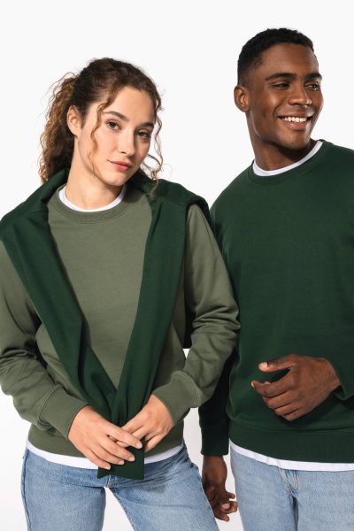 Sweat-shirt recyclé col rond unisexe – Image 80