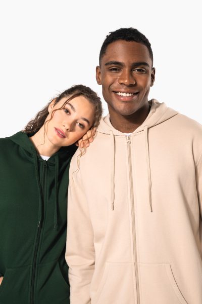 Sweat-shirt recyclé zippé à capuche unisexe – Image 51