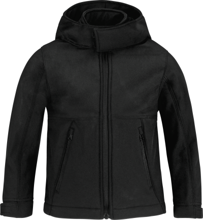 Veste softshell capuche enfant – Image 5