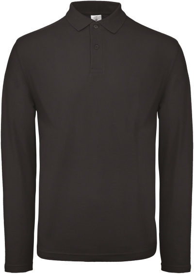 Polo homme ID.001 manches longues – Image 3