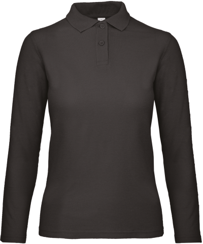 Polo femme ID.001 manches longues – Image 2