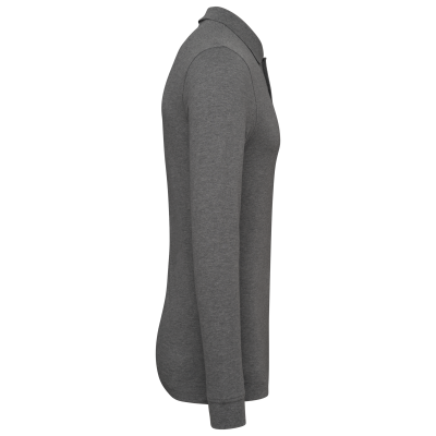 Polo piqué manches longues Bio180 homme – Image 17