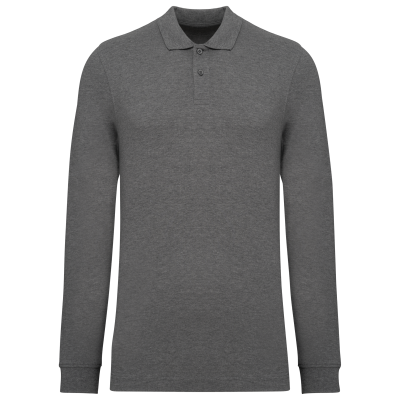 Polo piqué manches longues Bio180 homme – Image 15