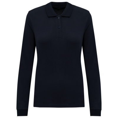 Polo piqué manches longues Bio180 femme – Image 16