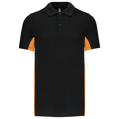 Polo piqué manches courtes bicolore homme – Image 15