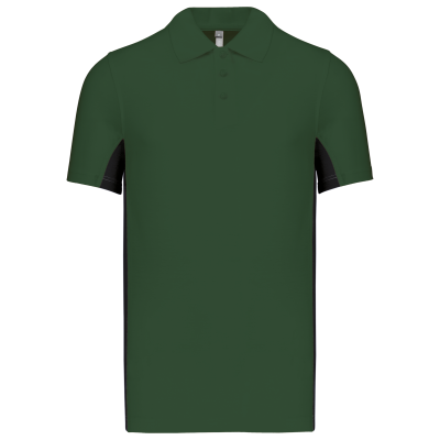 Polo piqué manches courtes bicolore homme – Image 18