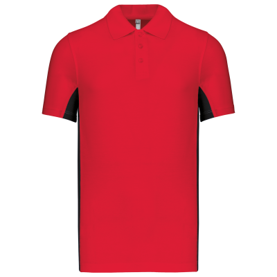 Polo piqué manches courtes bicolore homme – Image 27