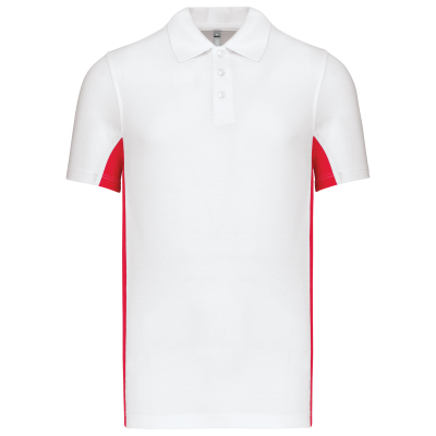 Polo piqué manches courtes bicolore homme – Image 33