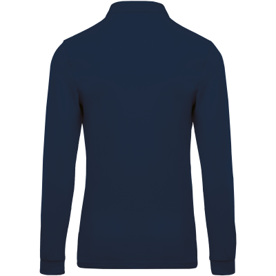 Polo piqué manches longues homme – Image 25