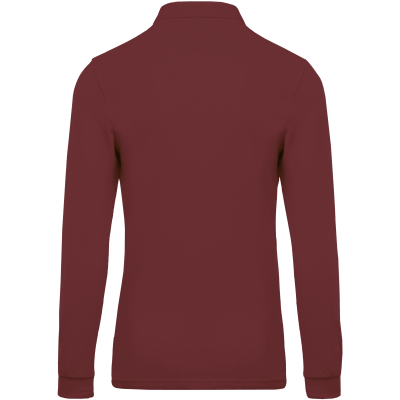 Polo piqué manches longues homme – Image 46