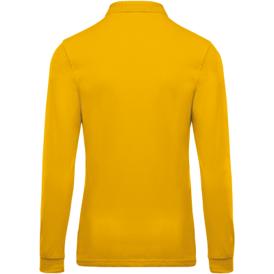 Polo piqué manches longues homme – Image 49