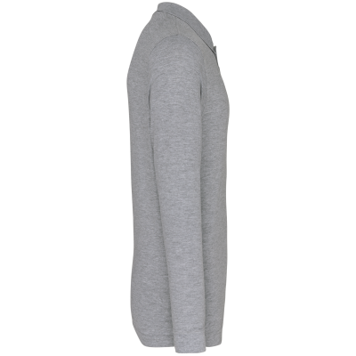 Polo piqué manches longues homme – Image 32