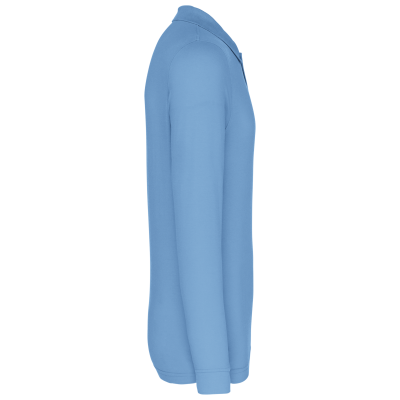 Polo piqué manches longues homme – Image 38