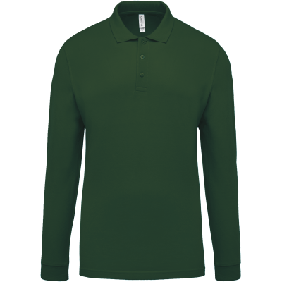 Polo piqué manches longues homme – Image 12
