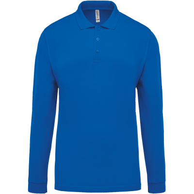 Polo piqué manches longues homme – Image 21