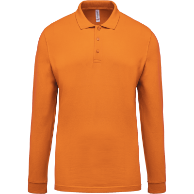 Polo piqué manches longues homme – Image 27