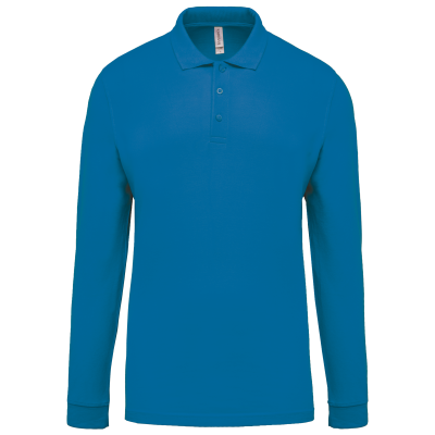 Polo piqué manches longues homme – Image 39