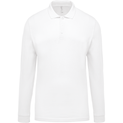 Polo piqué manches longues homme – Image 42